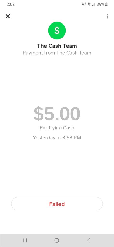 Cash App Payment Failed Screenshot How To Refund A Payment On Your Cash App Account / Checkout