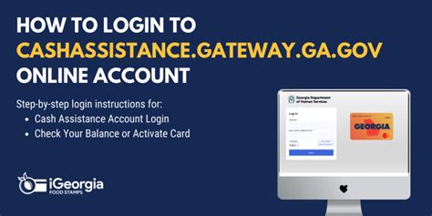 cash assistance ga gateway ga gov sign in