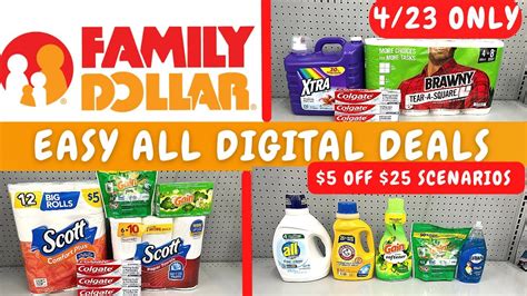 Cash back at Family Dollar