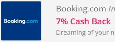 Cash Back Booking