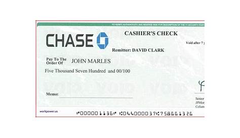 Free Printable Cashier Checks - rulespassl