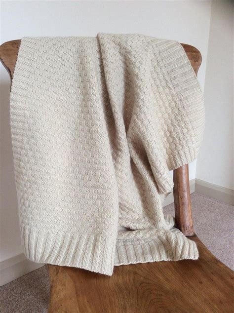 Cashmere Blanket Knitting Pattern