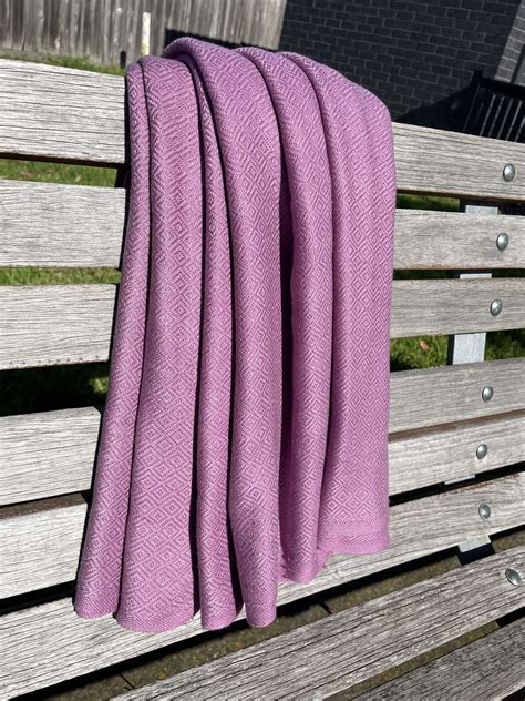 Cashmere Lavender Throw