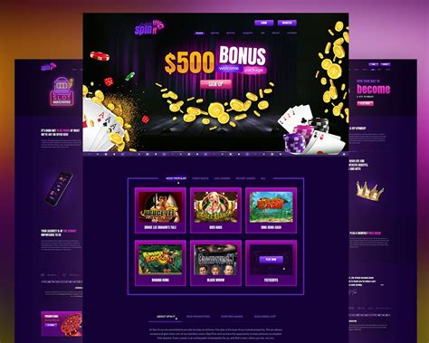 Online Casino Website Template 21023