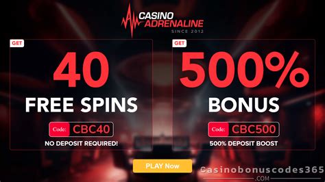 casino adrenaline $40 no deposit bonus