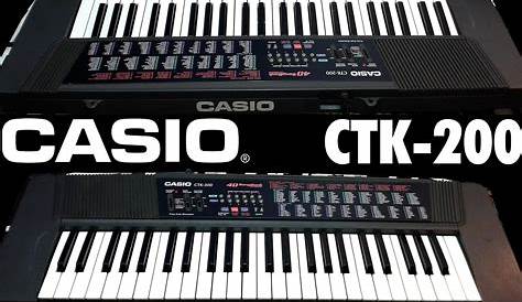 Casio Ctk 200 Owner's Manual