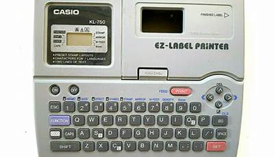 Casio Kl 750 Owner Manual
