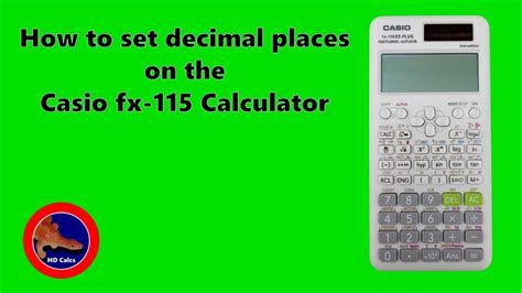 Casio Calculator Decimal Mode