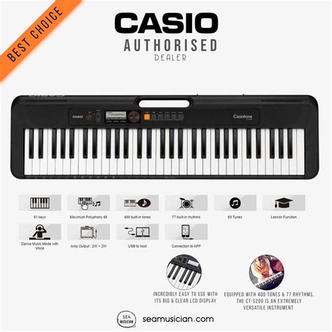 Casio Keyboard Tones List