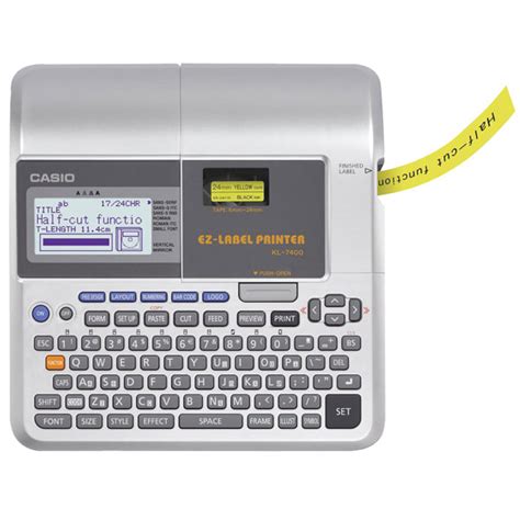 Casio Label It Printer Error