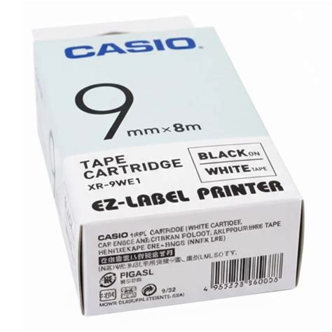 Casio White Label Tape