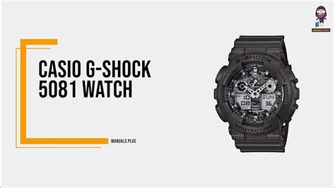 Casio G Shock User Manual