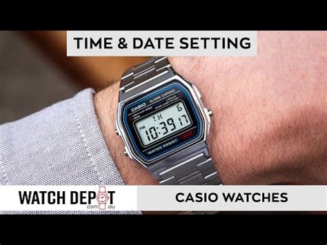 How To Set Casio World Time Illuminator