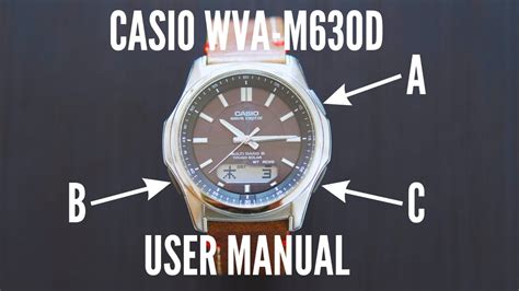 How To Adjust The Hands On A Casio Wave Ceptor Watch at Joyce Spurlock blog