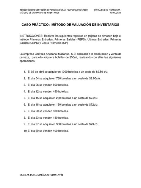 News Caso Practico De Almacen