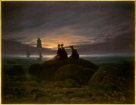 caspar david friedrich mondaufgang am meer