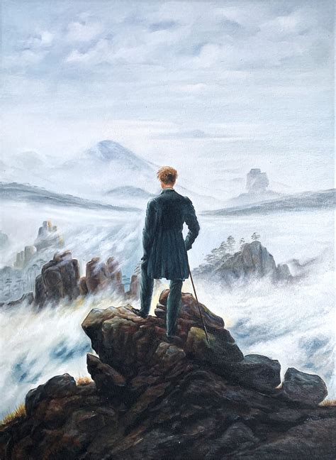 caspar friedrich wanderer above the sea