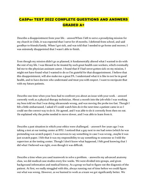 casper sample questions and answers pdf reddit