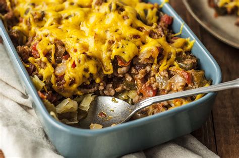 casserole with hamburger and cabbage