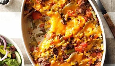 Casseroles With Ground Beef And Vegetables y Rice Skillet Recipe Ready Set Eat Recipes Recipes