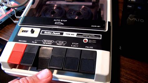 Cassette Recorder From Computer