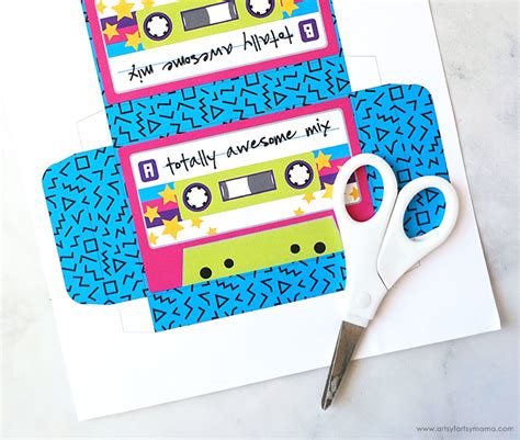 Cassette Tape Printable Template