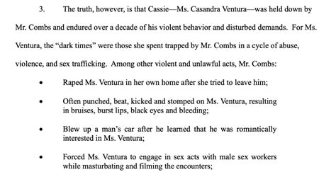 cassie ventura court docs