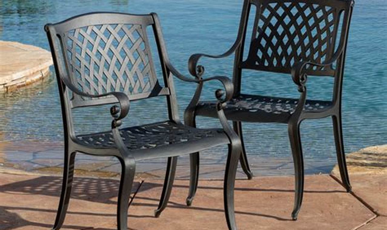 cast aluminum vs teak outdoor furniture