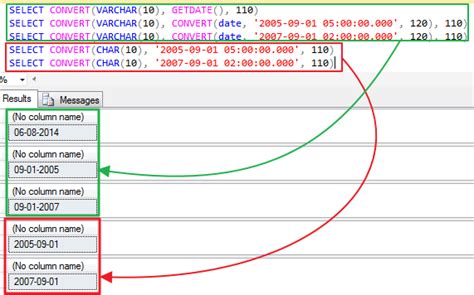 cast date time format in sql server