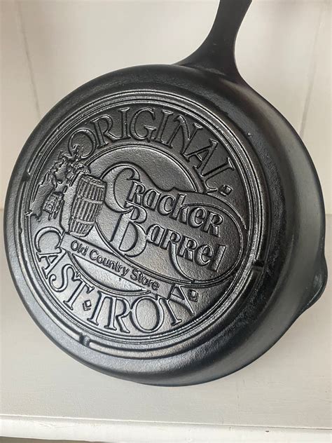 cast iron cracker barrel