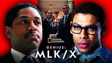 cast of genius mlk/x