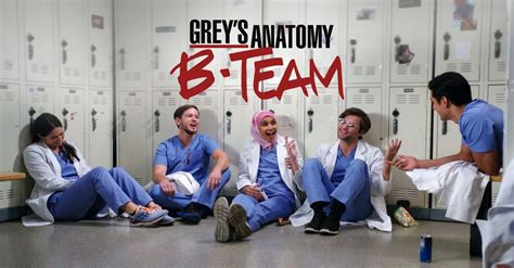 cast of grey's anatomy: b-team