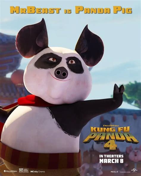 cast of kung fu panda 4 mr beast