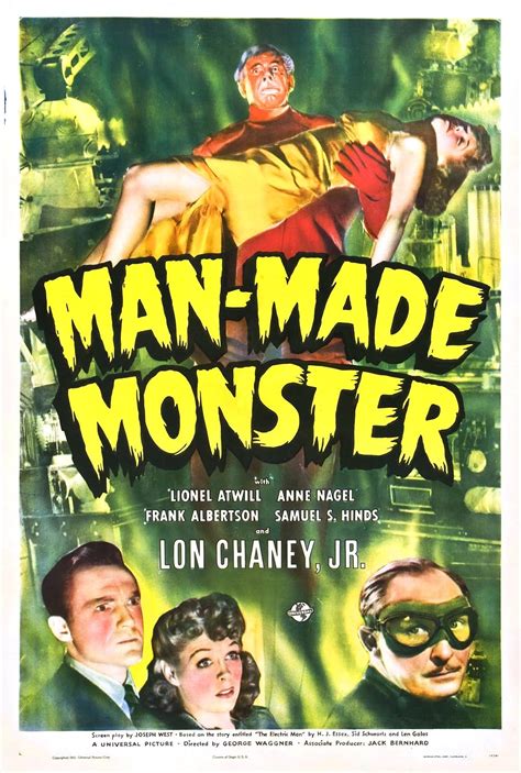 Cast of man made monster