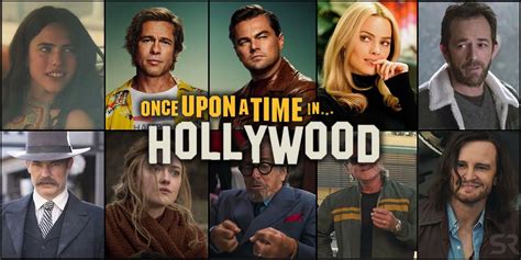 cast of once upon a time... in hollywood