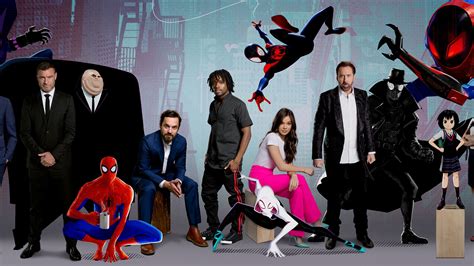 cast of spider-man into the spider-verse 2