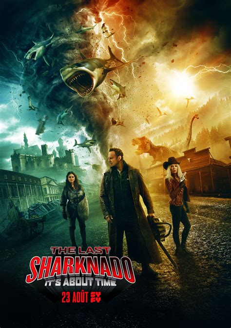 cast of the last sharknado: it's about time