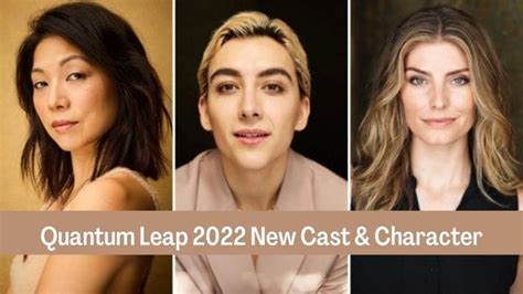 cast of the new quantum leap tv show