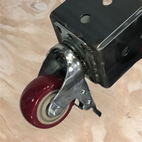 Caster Wheels For 4X4 Post