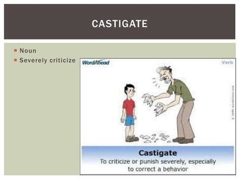 castigate meaning