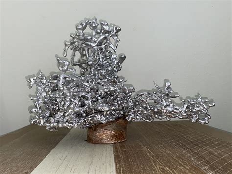 casting ant hills with aluminum