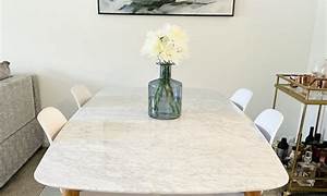 Castlery Lily Dining Table Castlery Kelsey Marble Dining Table Editor