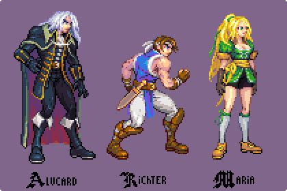 Castlevania Sotn Characters