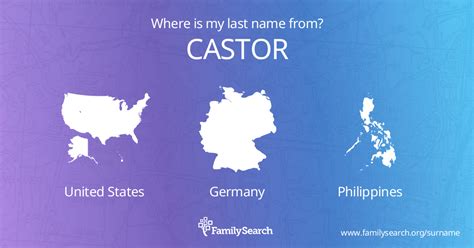 castor family tree list