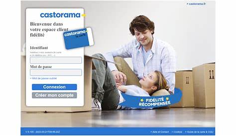 Mon compte Castorama - Espace client sur www.castorama.fr