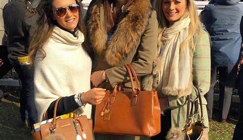 Casual Cheltenham Races Outfit Ideas All Spotted In Holland Cooper Capes At