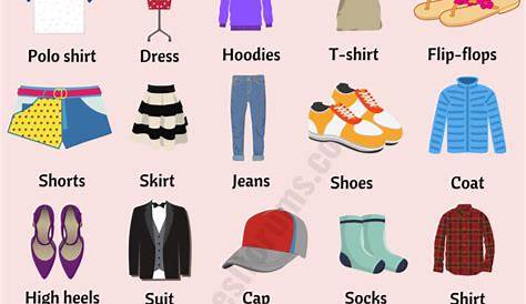 Casual Clothes List