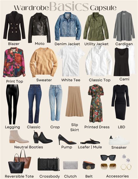Casual Clothes List