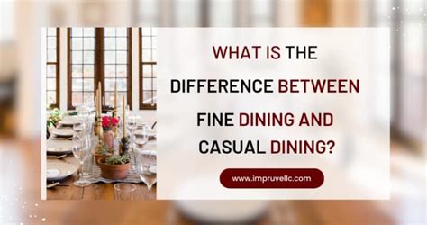 Casual Dining Meaning
