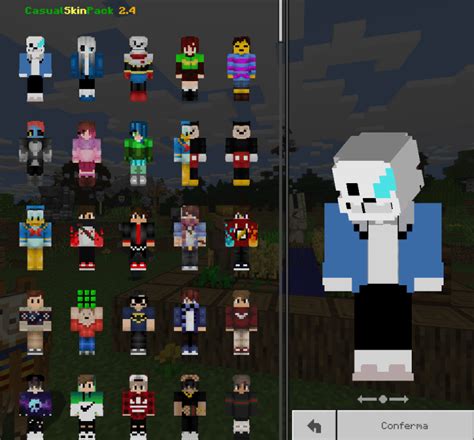 casual skin pack mcpedl features